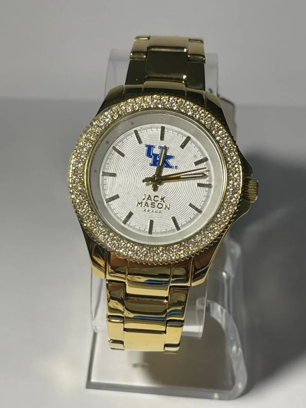 Kentucky Wildcats OFFICIAL NCAA Stainless-Steel Womens Watch by Jack Mason NEW